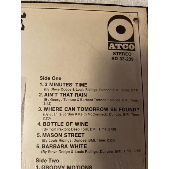 The Fireballs w/Jimmy Gilmer Bottle of Wine 33RPM ATCO Records 1968 Stereo - Picture 3 of 16